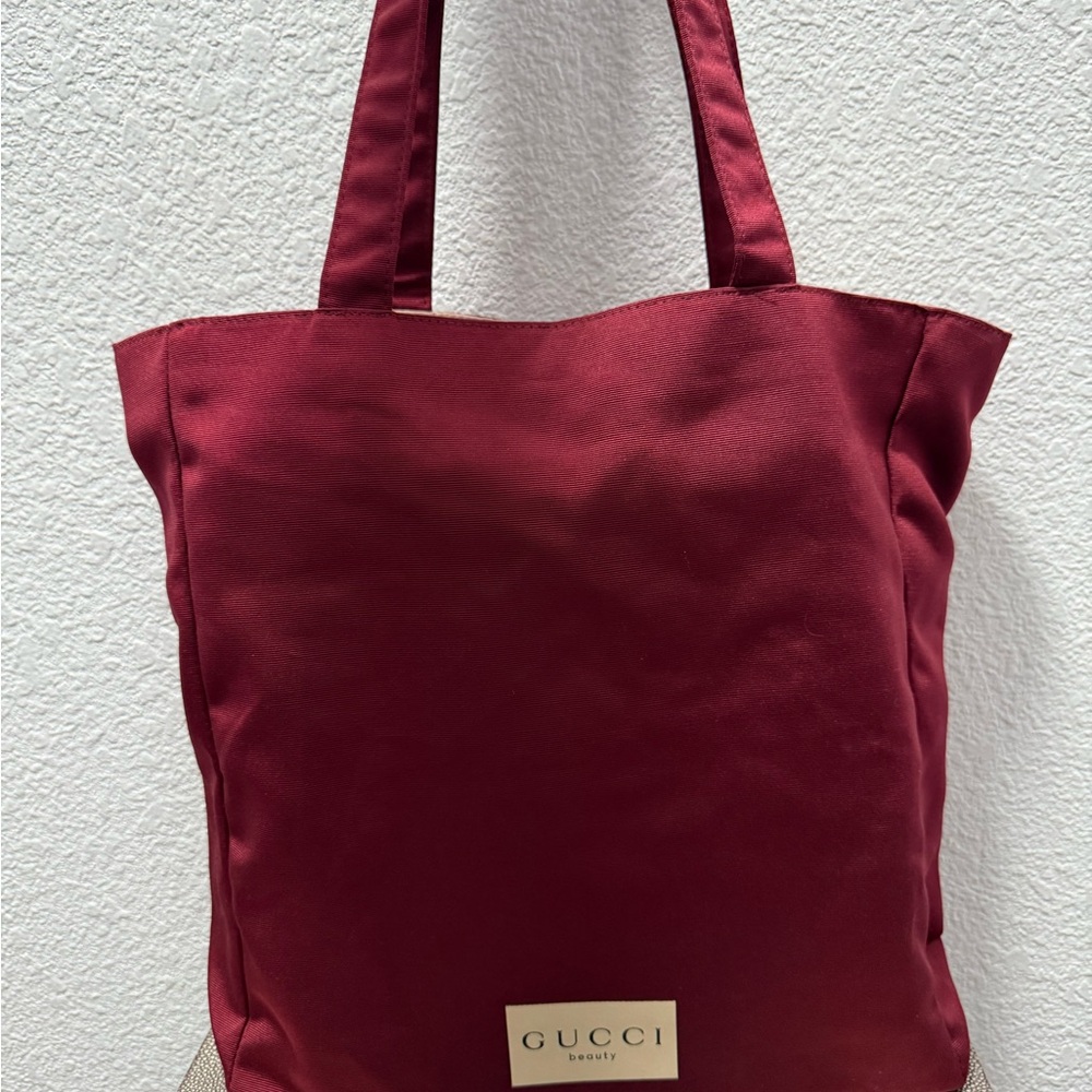 Gucci Deep Red Tote Bag